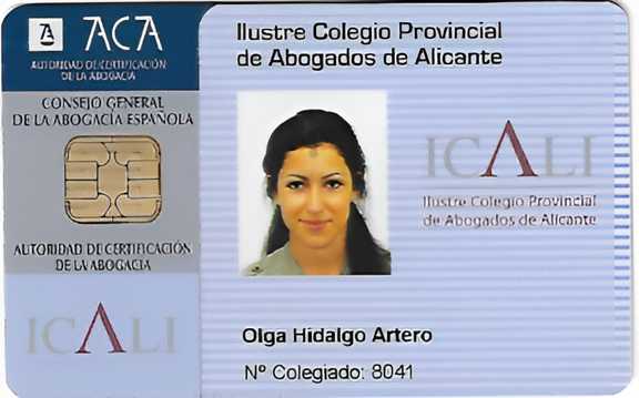 OLGA HIDALGO ARTERO Card